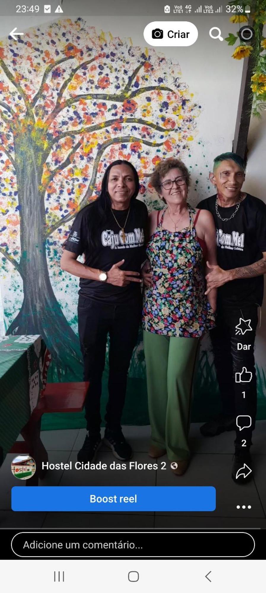 Hostel Cidade Das Flores 2 Джойнвил Екстериор снимка